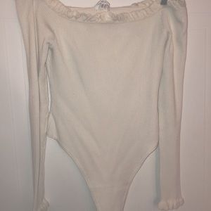 Off the shoulder bodysuit